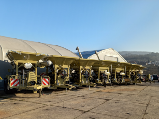 Production continues even in the winter time