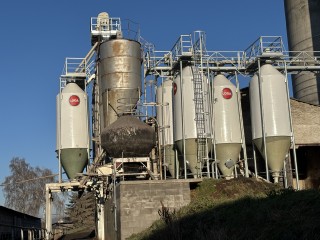 Промышленный комбикормовый завод в Красной Горе над Влтавой, Чешская Республика