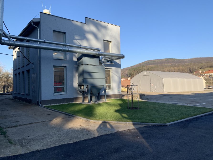 <p>Výrobní prostory</p>