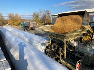 Wet grain harvesting with ROmiLL machine in 2021
