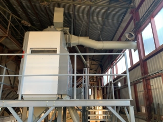 Aspiration Cyclone for Grain Dust Separation