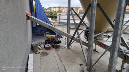 Outdoor Silo for Feed Storage